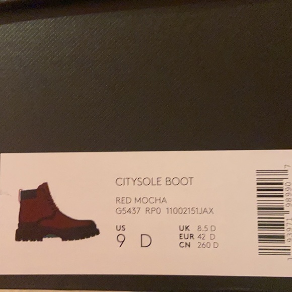 Red Mocha CitySole Coach Boot - Picture 3 of 6